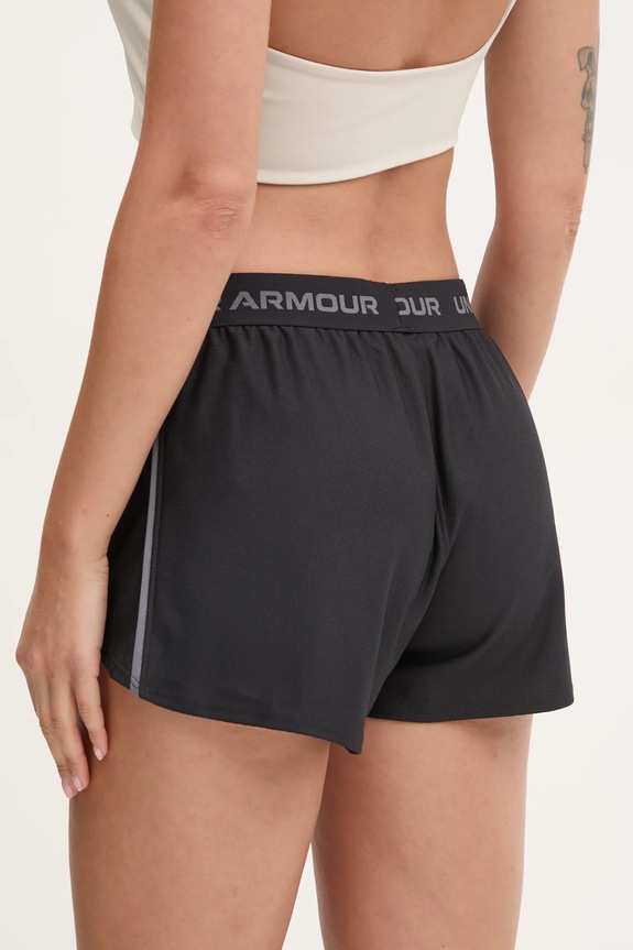 Ρούχα Under Armour αθλητικά σορτς Γυναικεία Tech Play 1389882 μαύρο