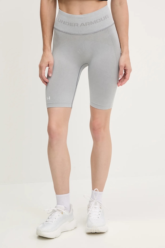 Under Armour szorty treningowe Vanish Seamless z elastanem szary 1388115