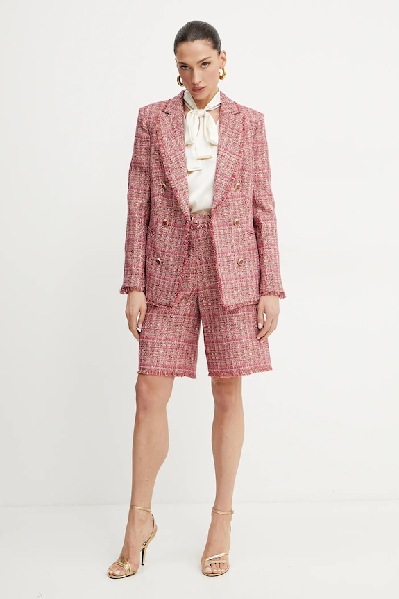Marciano by Guess pantaloni scurți CLAUDIA 5GGD33.7302A roz SS25