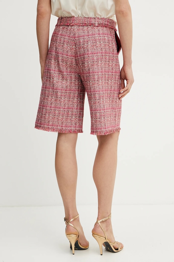 Îmbrăcăminte Marciano by Guess pantaloni scurți CLAUDIA 5GGD33.7302A roz