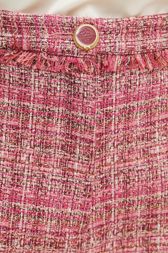 Marciano by Guess pantaloni scurți CLAUDIA roz 5GGD33.7302A