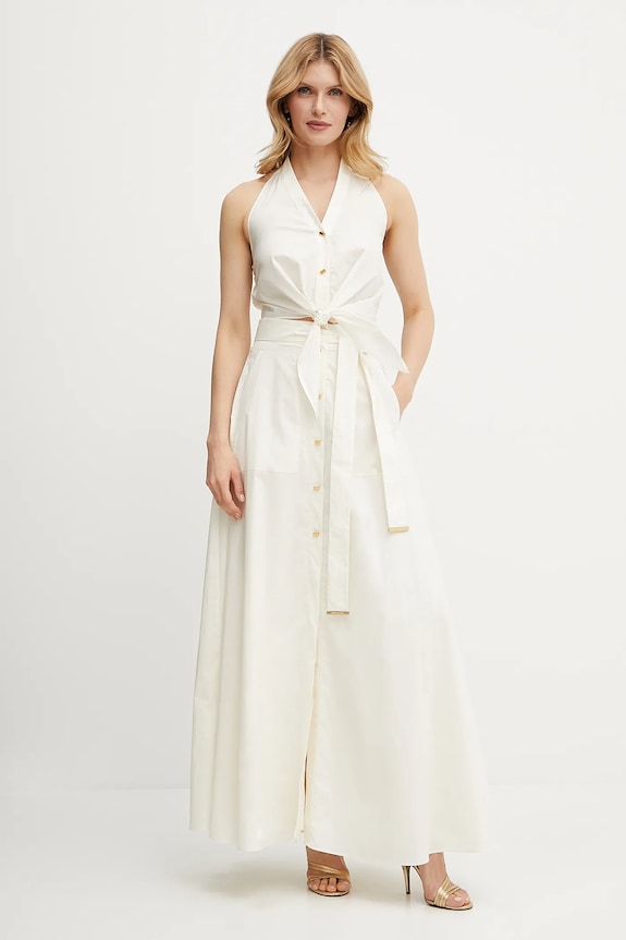 Marciano by Guess pamut szoknya PAT 5GGD20.7315A bézs SS25