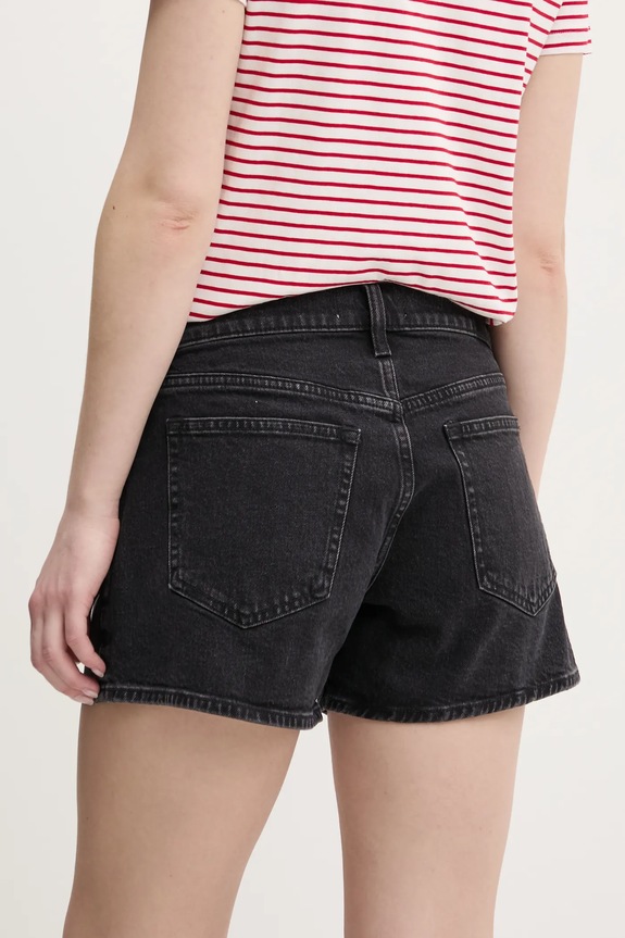 Ρούχα Τζιν σορτς Abercrombie & Fitch KI149.5123.975 μαύρο