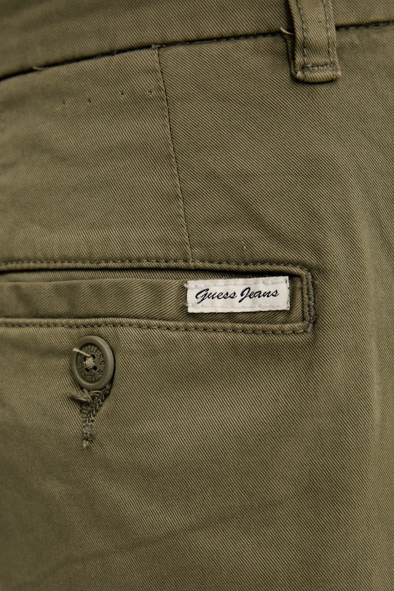 Šortky Guess Jeans zelená W5GD1U.WGB51