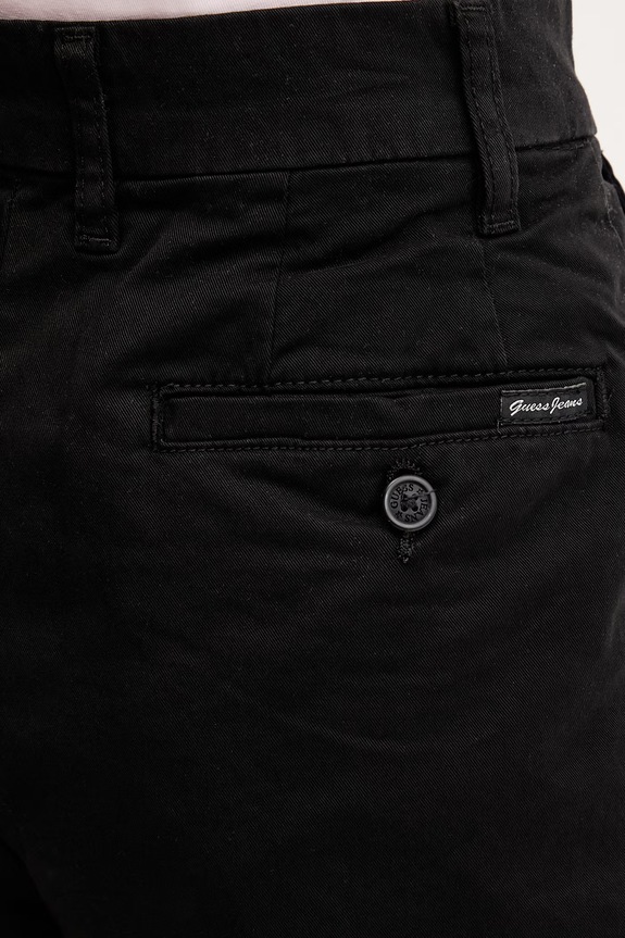 Guess Jeans pantaloni scurți negru W5GD1U.WGB51