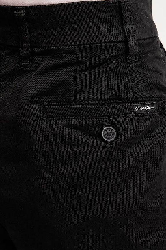 Guess Jeans pantaloni scurți negru W5GD1U.WGB51