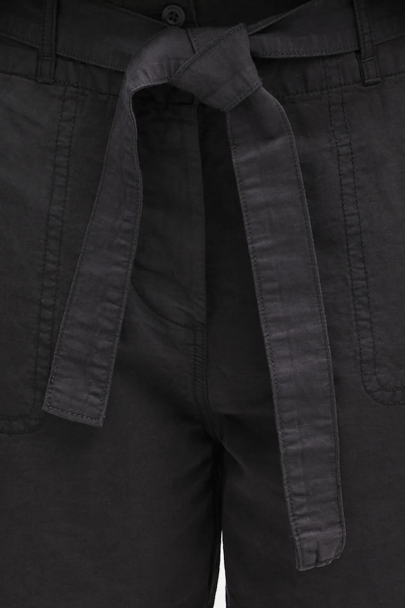 Napapijri linen shorts N-Nice black NP0A4IEX9411