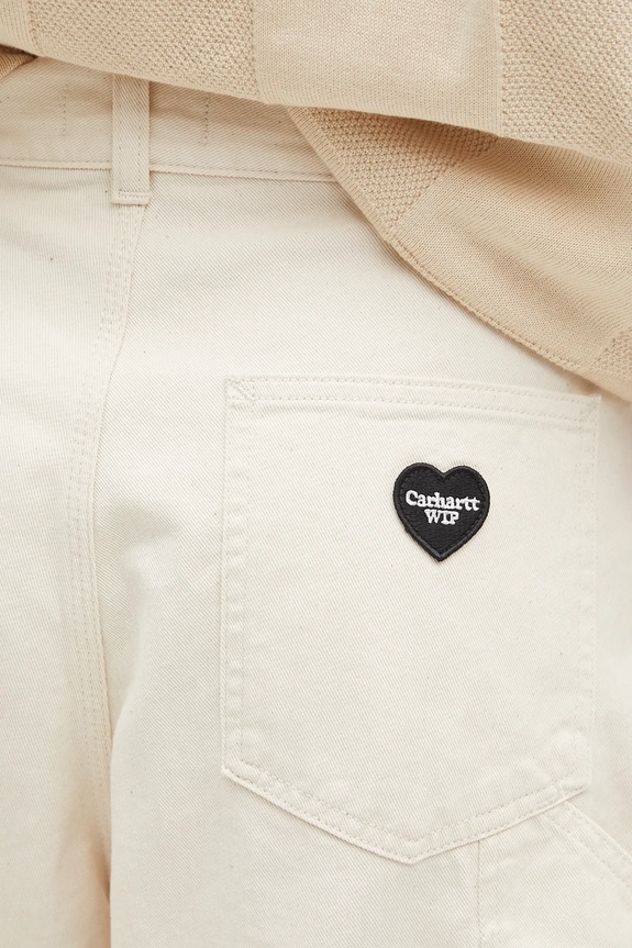 Carhartt WIP denim shorts Drewe Short beige I034834.502