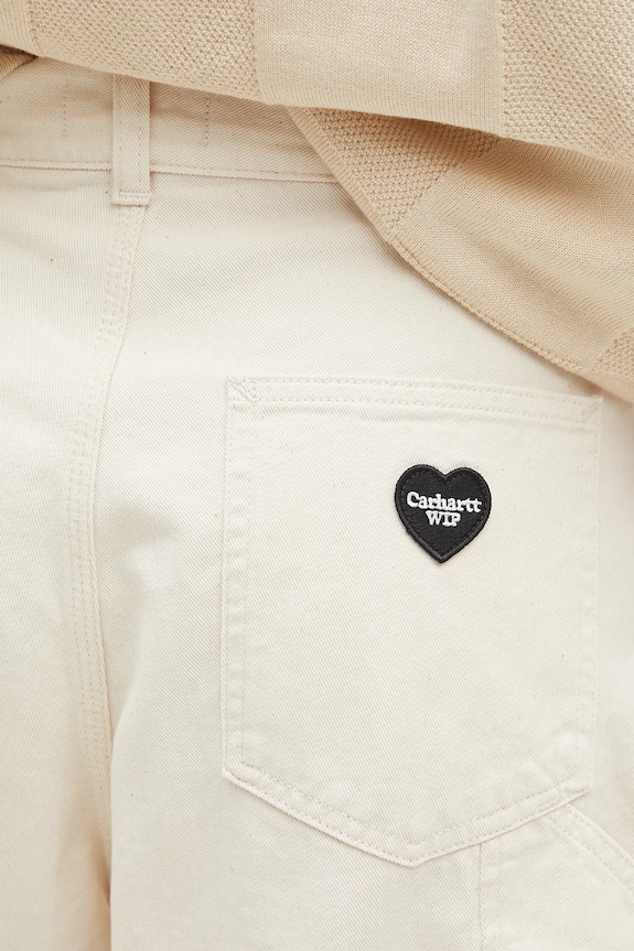 Carhartt WIP denim shorts Drewe Short beige I034834.502