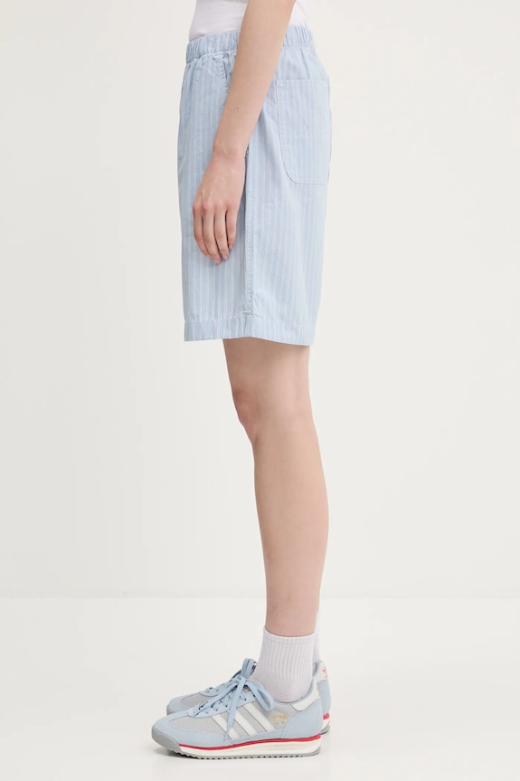 Carhartt WIP pantaloncini in cotone Nota Short I034554.2RBXX blu SS25