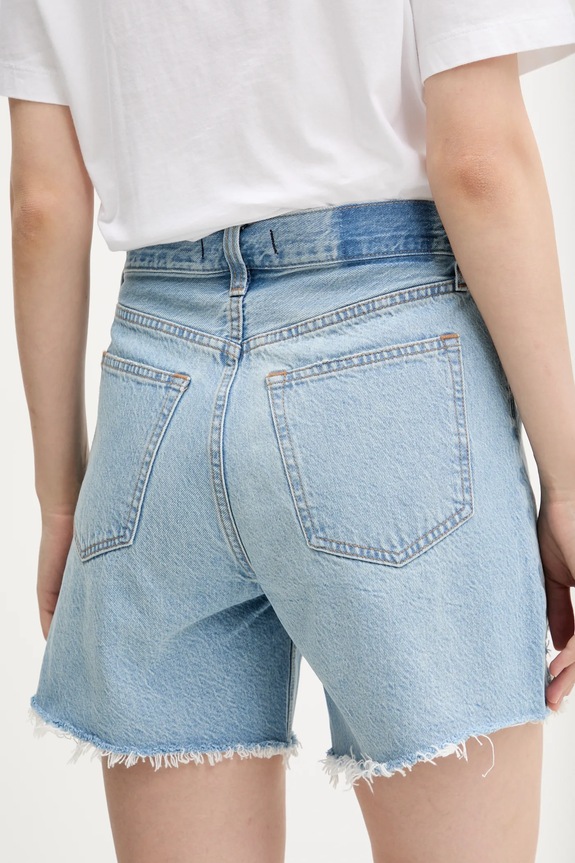 Ρούχα Τζιν σορτς Abercrombie & Fitch KI149.5060.279 μπλε