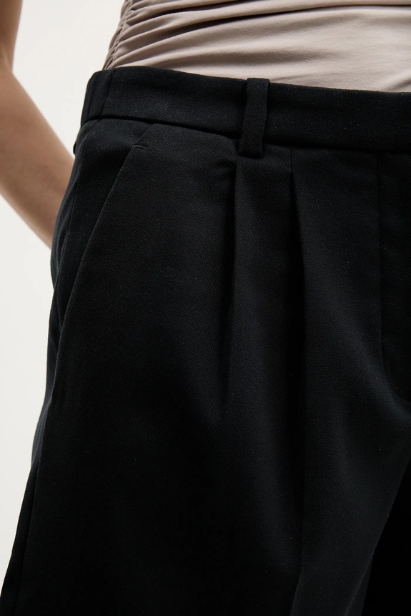 Σορτς Abercrombie & Fitch KI149.5087.900 μαύρο