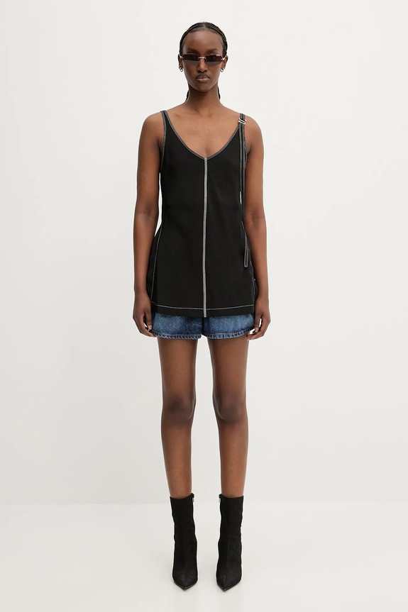 Sportmax denim shorts Ghirba 2512141032600 navy