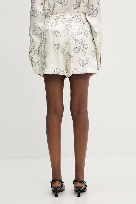 Clothing Anine Bing silk shorts Kam Short A.05.11007 beige