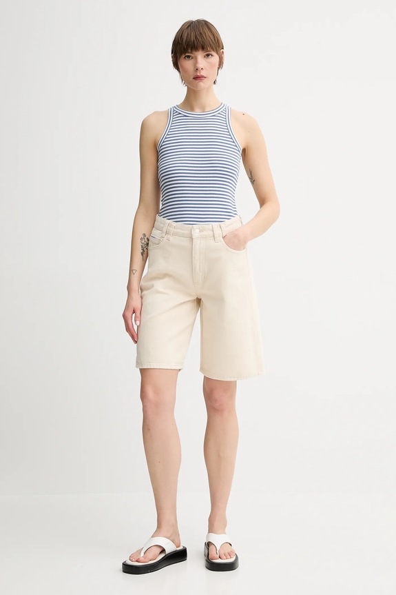 Jeans kratke hlače 5000007209 bež SS25