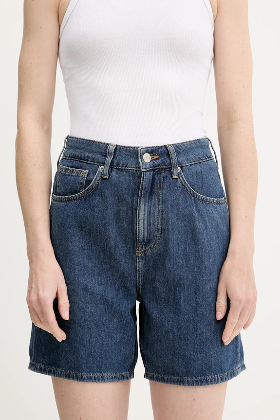 Traper kratke hlače Sisley pamuk plava 4IHQL901M