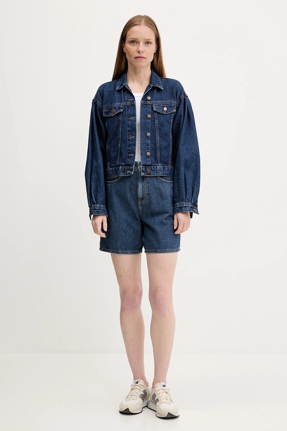 Traper kratke hlače Sisley 4IHQL901M plava SS25