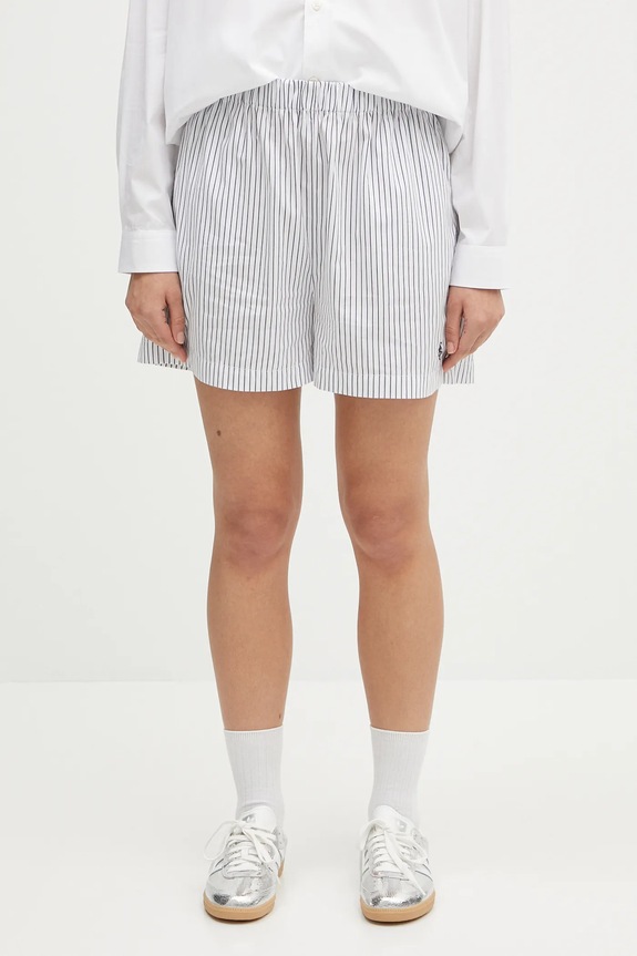 Bavlněné šortky Sporty & Rich Src Poplin bavlna modrá SH012606302ST02