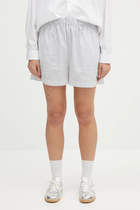 Bavlněné šortky Sporty & Rich Src Poplin bavlna modrá SH012606302ST02