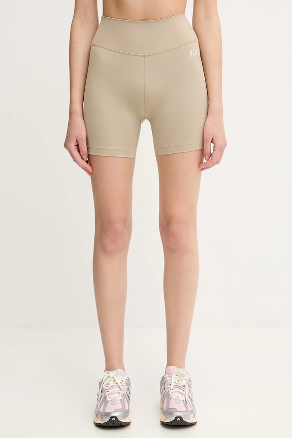 Sporty & Rich shorts Sr Runner Biker jersey beige SH003622139GY15