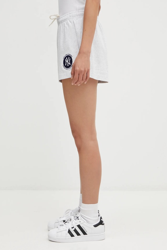 Bavlněné šortky Sporty & Rich Yankees Serif Disco SH037623659GY03 šedá AW25