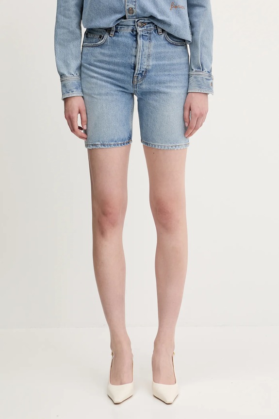 Fiorucci pantaloni scurți jeans Bermuda Denim altele albastru W02SMDSH316DN01DN01