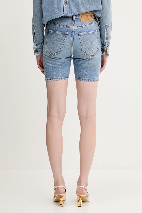 Îmbrăcăminte Fiorucci pantaloni scurți jeans Bermuda Denim W02SMDSH316DN01DN01 albastru