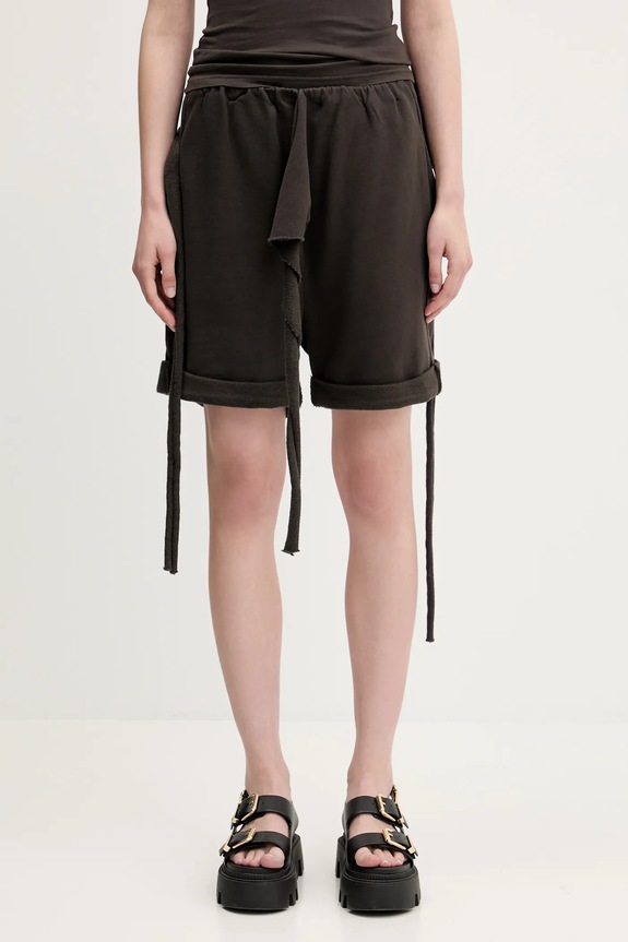 Ottolinger pantaloncini in cotone Otto Rolled Track cotone marrone 115.201615.02