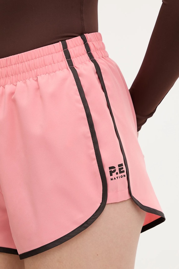 Σορτς προπόνησης P.E Nation Haven πορτοκαλί 243S252.