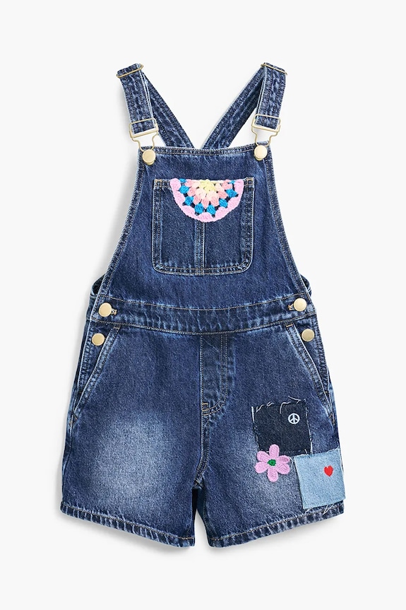 Otroške farmerke iz jeansa Desigual 25SGDD04 modra SS25