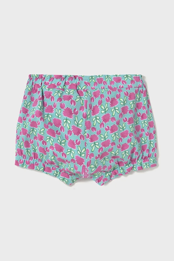 Mayoral pantaloni scurți din bumbac pentru copii 1228.4M.Baby.PPYA roz SS25