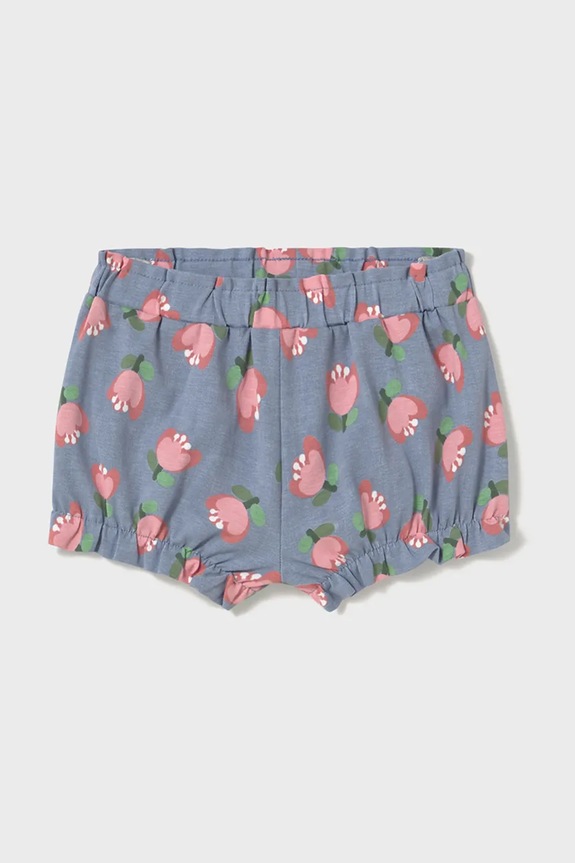 Mayoral pantaloni scurți din bumbac pentru copii casual albastru 1228.4M.Baby.PPYA