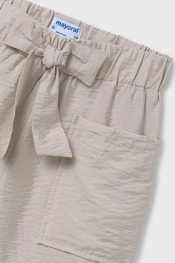 Fete Mayoral pantaloni scurti copii 6216.8D.Junior.PPYA bej