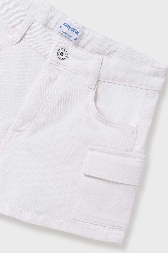 Mayoral pantaloni scurti copii bej 6218.8E.Junior.PPYA