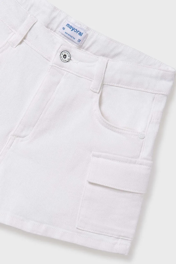 Mayoral pantaloni scurti copii bej 6218.8E.Junior.PPYA