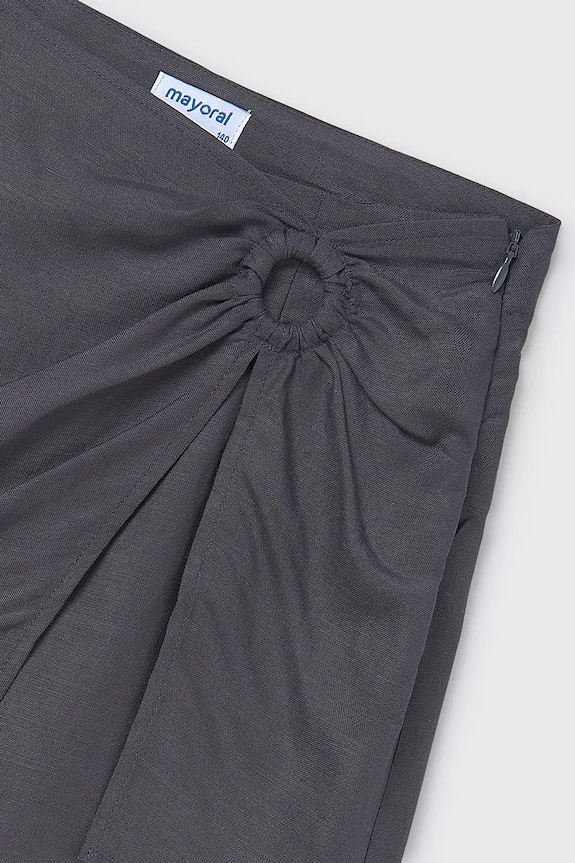 Κοριτσίστικα Παιδικό λινό σορτς Mayoral 6972.8A.Junior.PPYA γκρί