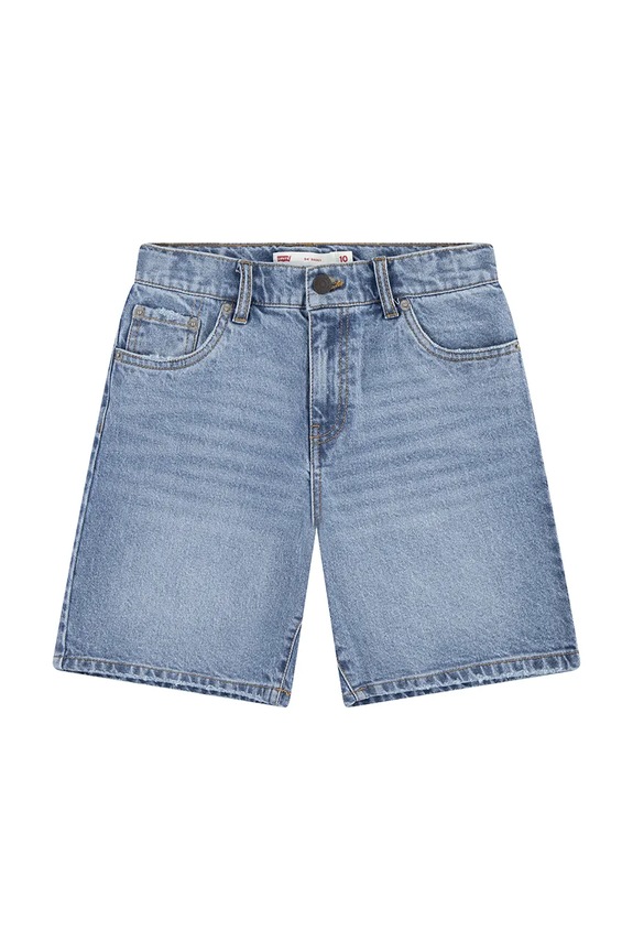 Otroške kratke hlače iz jeansa Levi's 94 BAGGY SHORT modra 3EM221