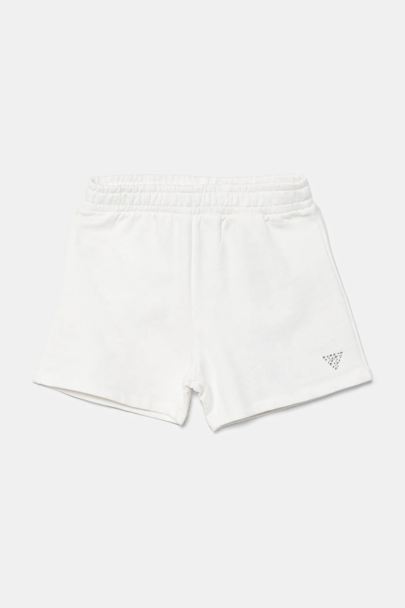 Guess pantaloni scurți din bumbac pentru copii casual alb J5GD38.KCRP0.PPYA