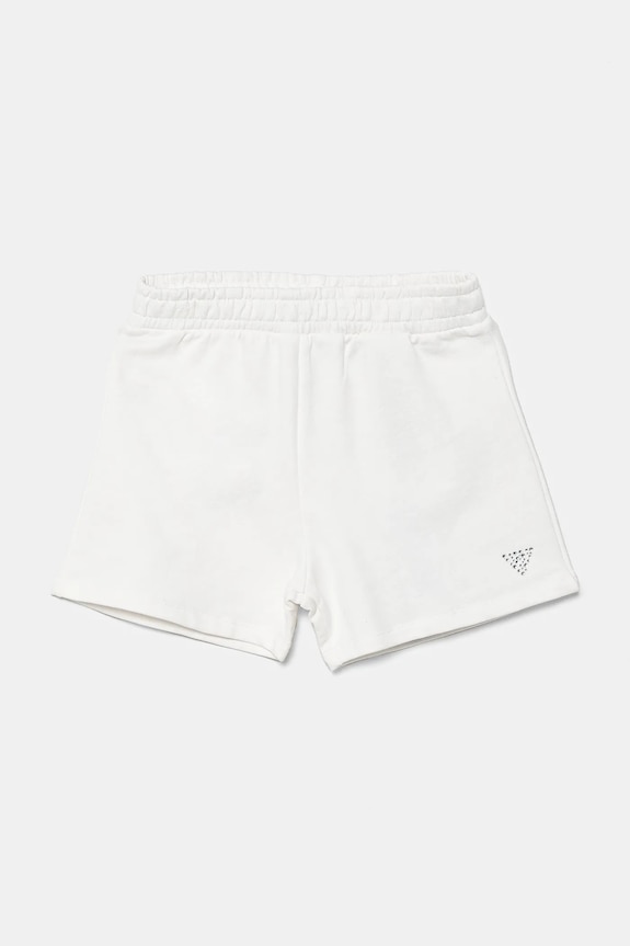 Guess pantaloni scurți din bumbac pentru copii casual alb J5GD38.KCRP0.PPYA