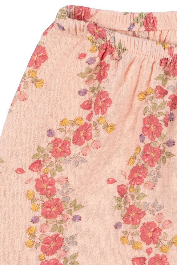 Konges Sløjd szorty bawełniane dziecięce COCO SHORTS GOTS różowy KS102277