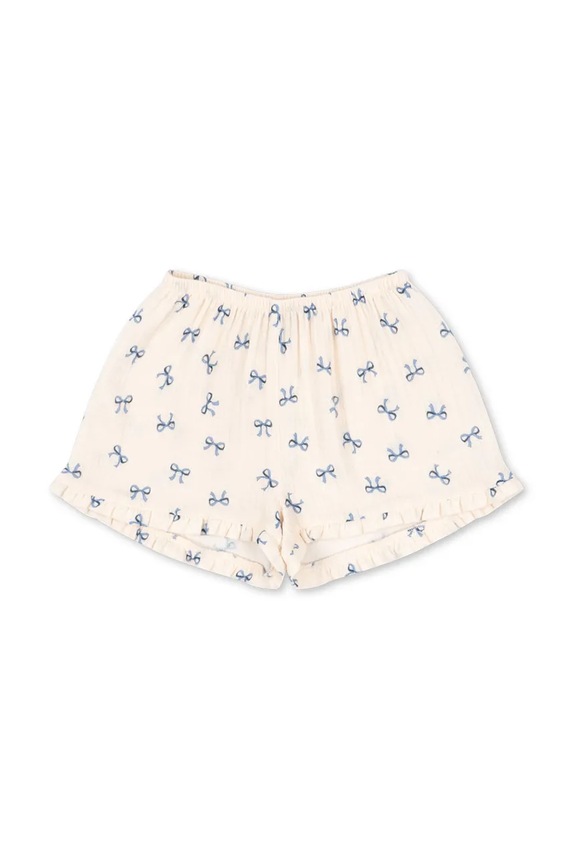 Konges Sløjd pantaloni scurți COCO SHORTS GOTS bumbac bej KS103206