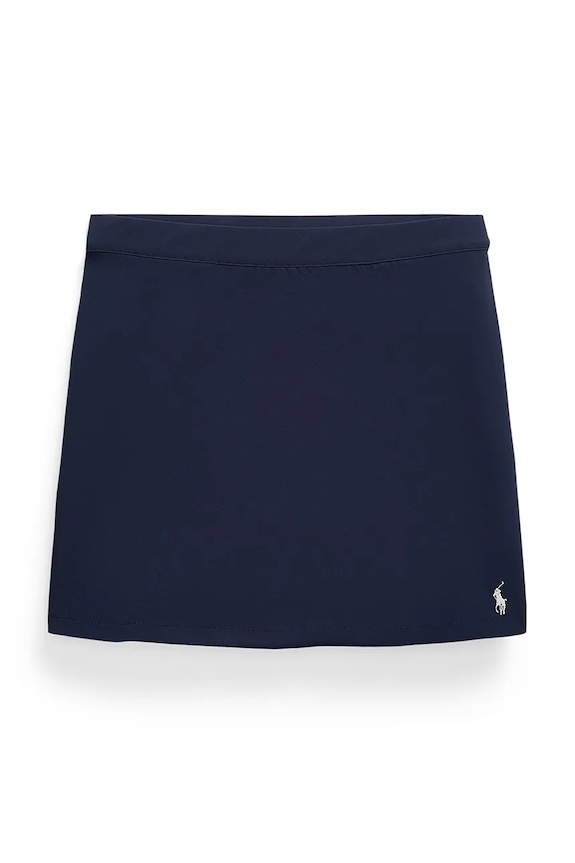 Dječja suknja Polo Ralph Lauren Wimbledon Collection bez uzorka mornarsko plava 313939573001