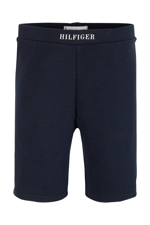 Tommy Hilfiger pantaloni scurti copii KG0KG08458.128.176.PPYA bleumarin SS25