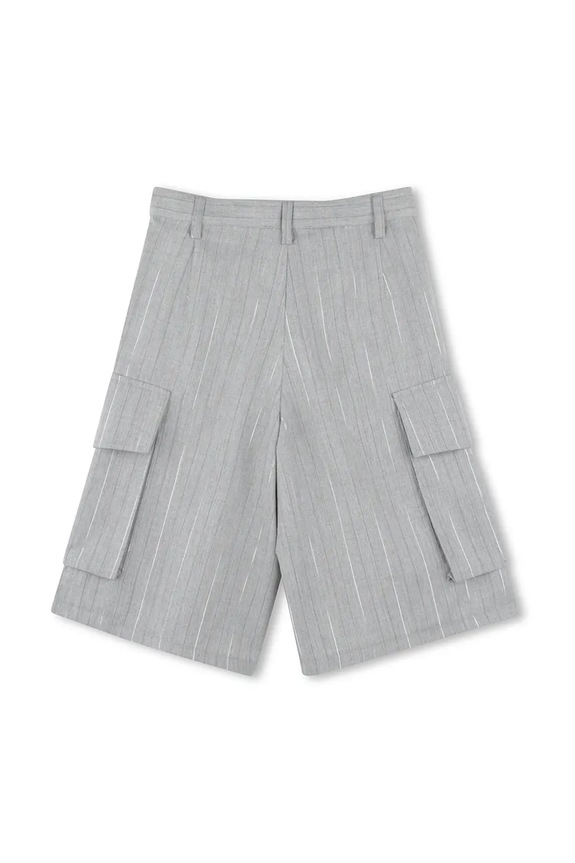 Dievča Detské krátke nohavice Dkny D62274.114.150 sivá