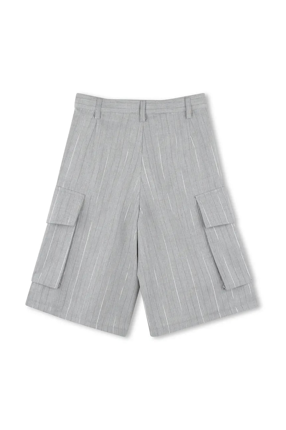 Dievča Detské krátke nohavice Dkny D62274.114.150 sivá