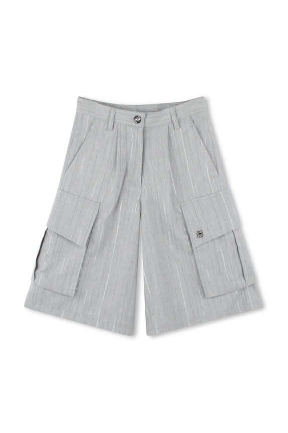 Παιδικό σορτς Dkny D62274.156.162 γκρί SS25