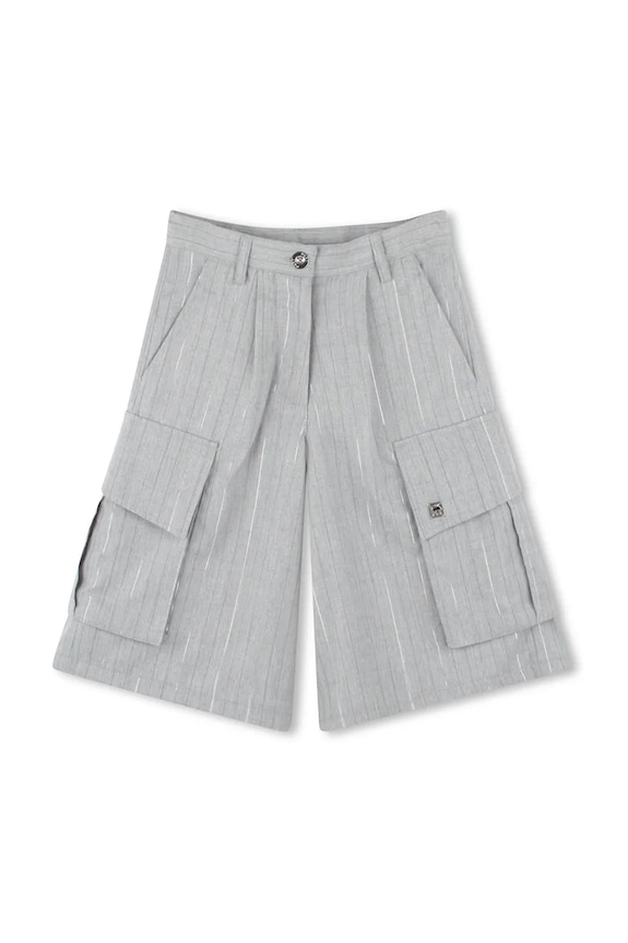 Παιδικό σορτς Dkny D62274.156.162 γκρί SS25