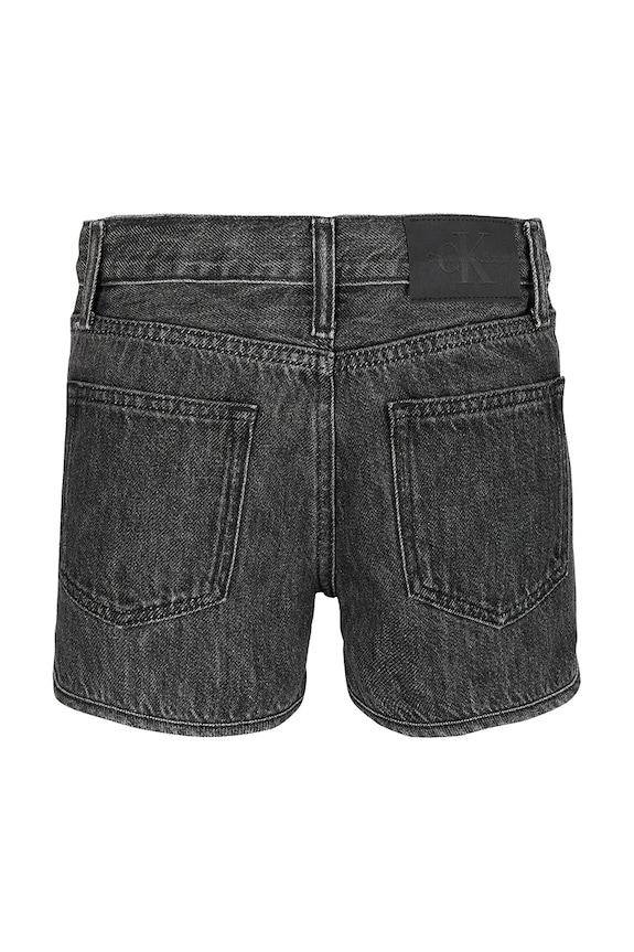 Calvin Klein Jeans pantaloni scurti din denim pentru copii IG0IG02891.128.176.PPYA negru SS25