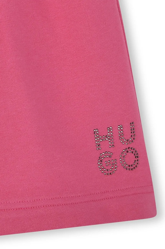 Fete HUGO pantaloni scurti copii G00403.162.174 roz