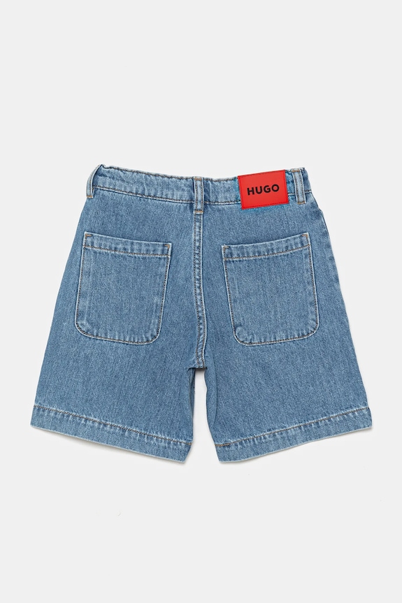 Deklice Otroške kratke hlače iz jeansa HUGO G00406.114.150 modra